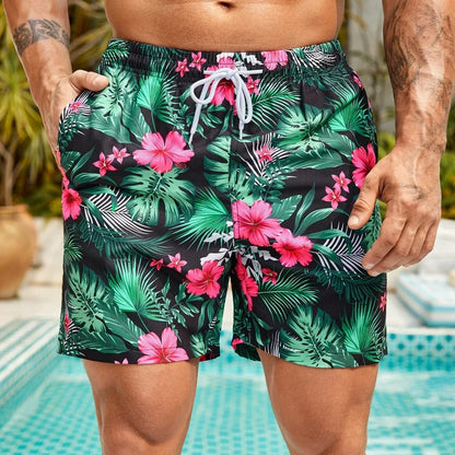 Men's Quick-Drying Hawaiian Beach Shorts
