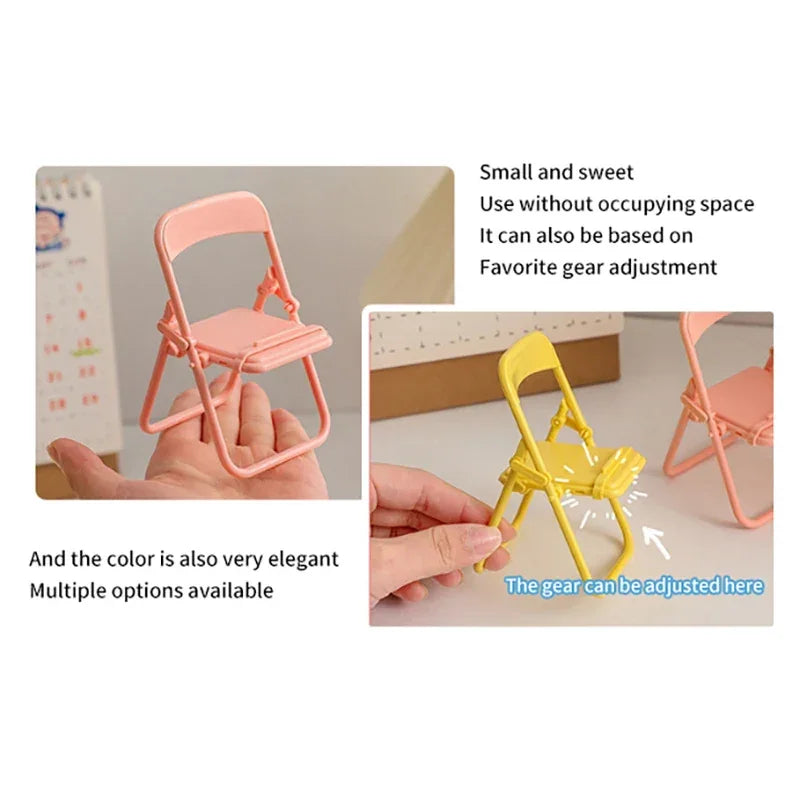 Mini Chair Shape Mobile Phone Stand