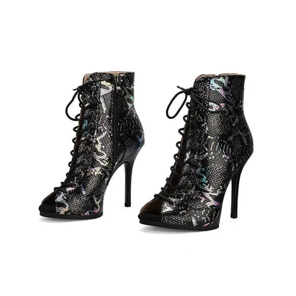 Womens Fashion High Heeled Boots - Empire P.E