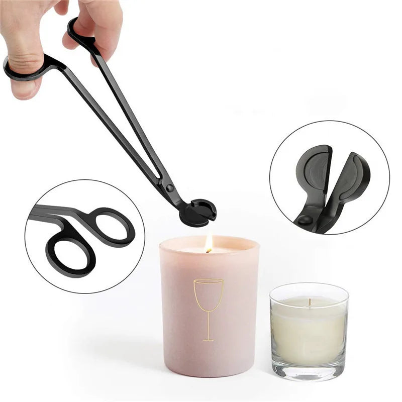 3pcs/set Candle Snuffer Trimmer Hook