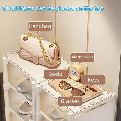 1pc 6/8 Layers Shoe Organizer Rack