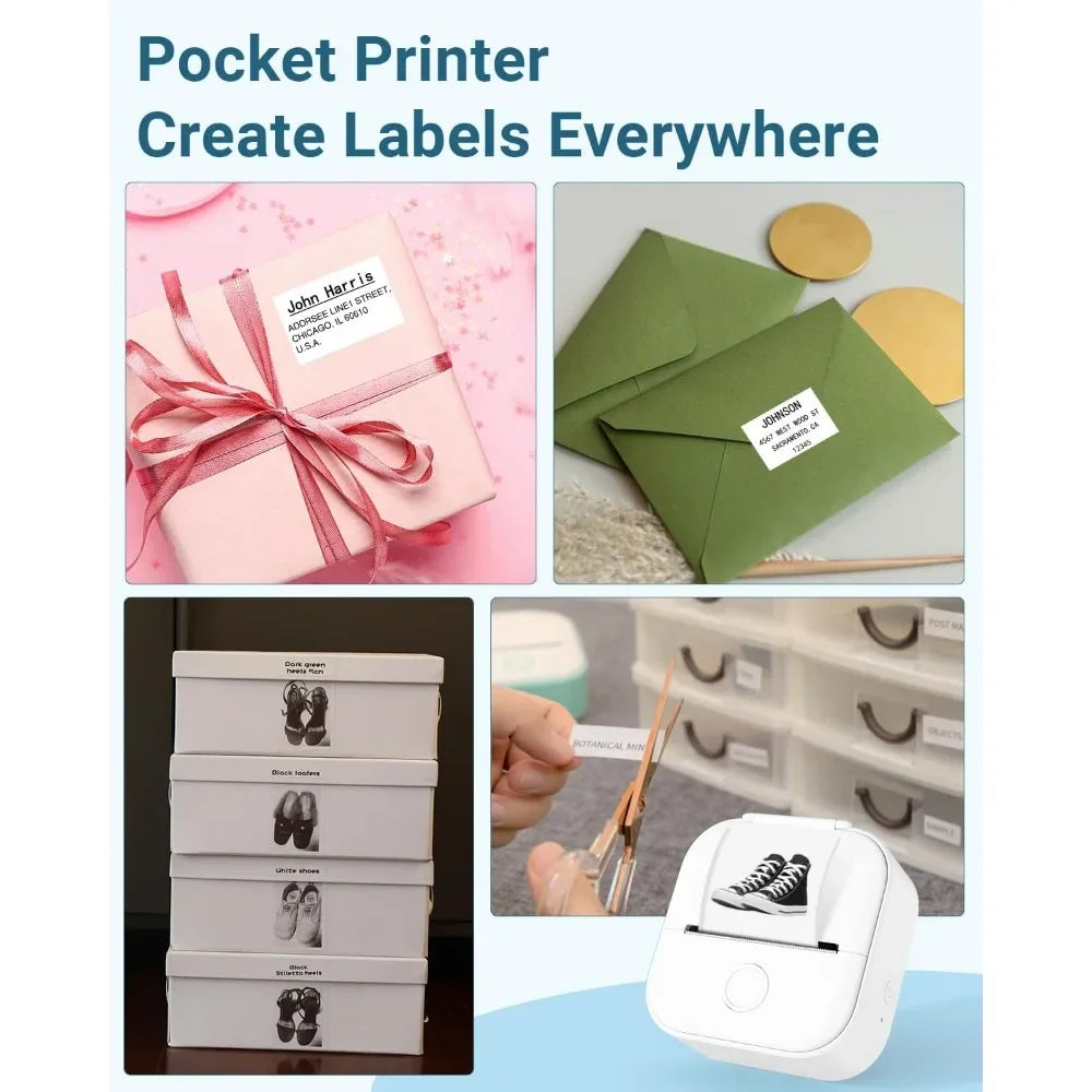 T02 Wireless Pocket Thermal Printer Portable - Empire P.E