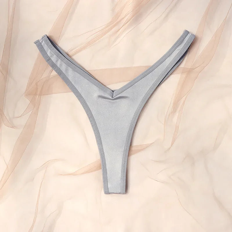 Solid Thong Panties For Women - Empire P.E