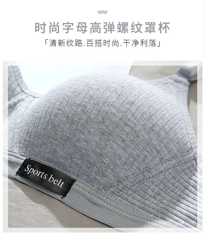 Cotton Underwear Women AB Cup Bra Wireless - Empire P.E