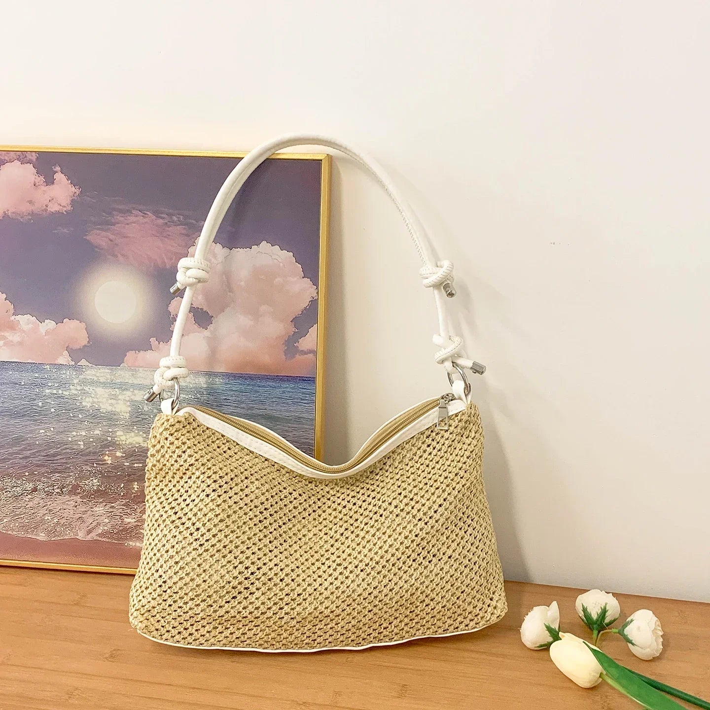 New Style Handmade Knitted Bags Fashionable Tote Bags - Empire P.E
