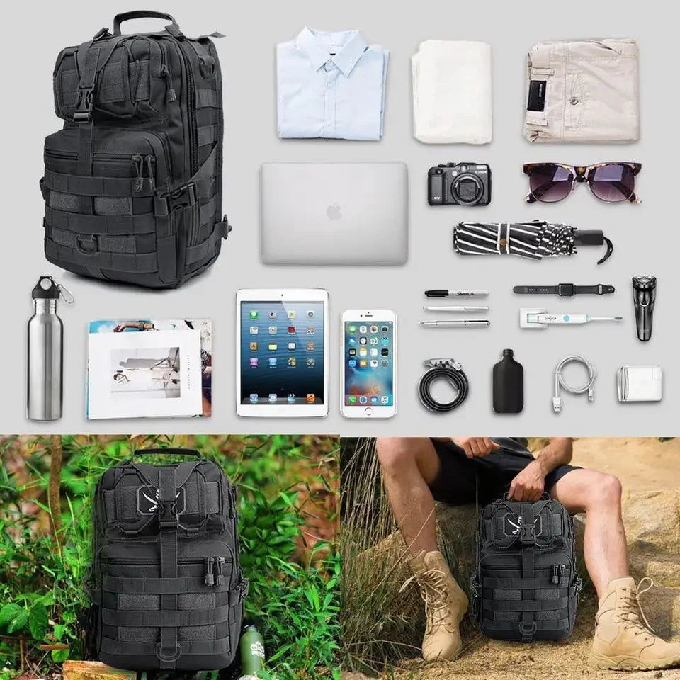 Tactical Assault Pack Sling Backpacks Waterproof Rucksack Bag - Empire P.E