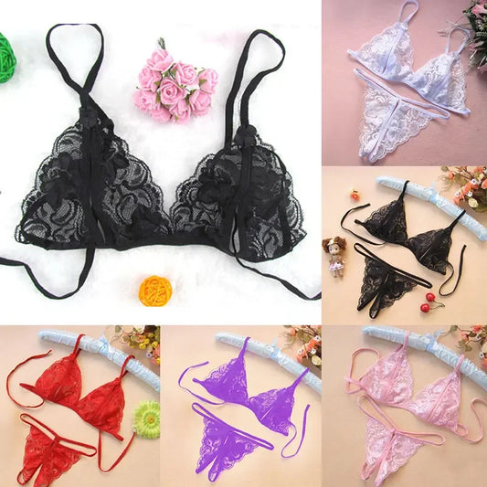 Women Lace Sexy Lingerie Set - Empire P.E