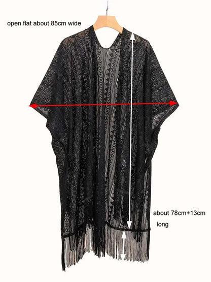 Comfort Hollow Out Bikini Cover-up  Beach Swimsuit