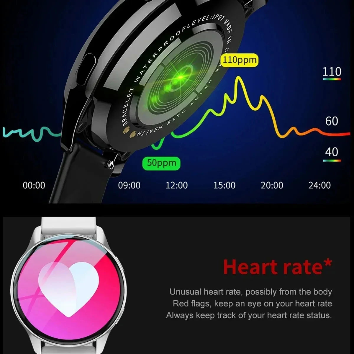 2025 New Bluetooth Call Smart Watch 6 Pro Heart Rate
