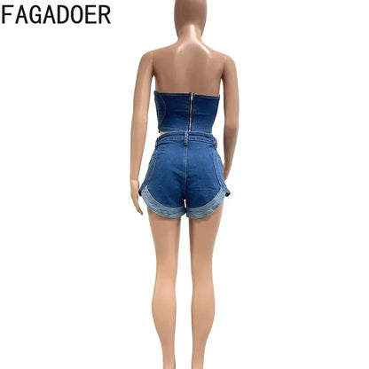 2 Piece Sets Outfit Streetwear Sleeveless