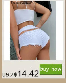 Sexy streetwear y2k fashion sequin shorts women summer glitter club party short hot pants womens shorts rave festival clothing - Empire P.E