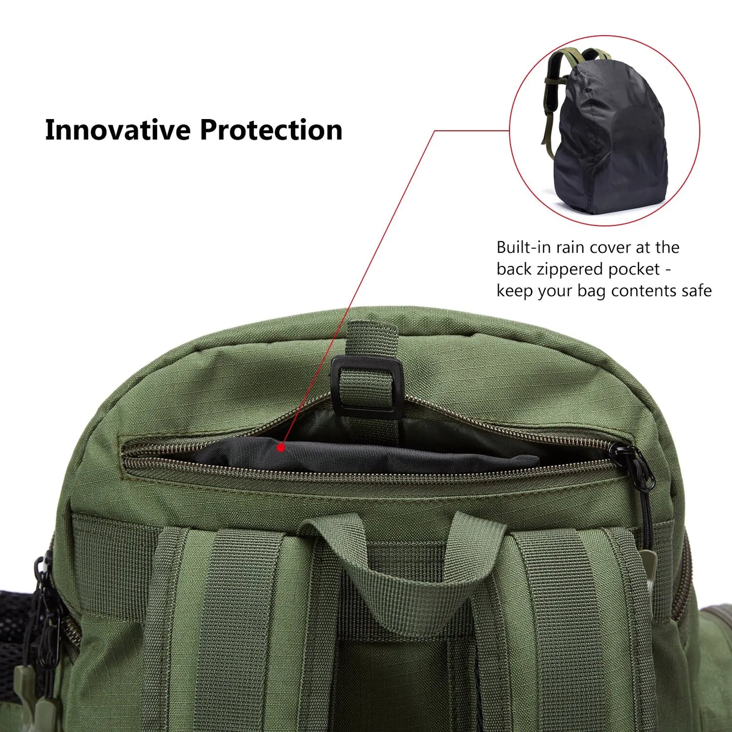 Bassdash Fishing Bag Tackle Backpack