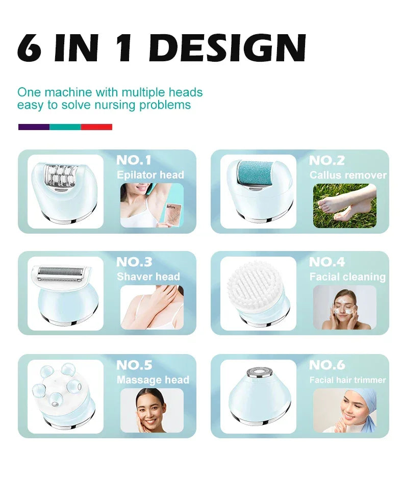 Electric Women Shaver Leg Body Hair Removal - Empire P.E