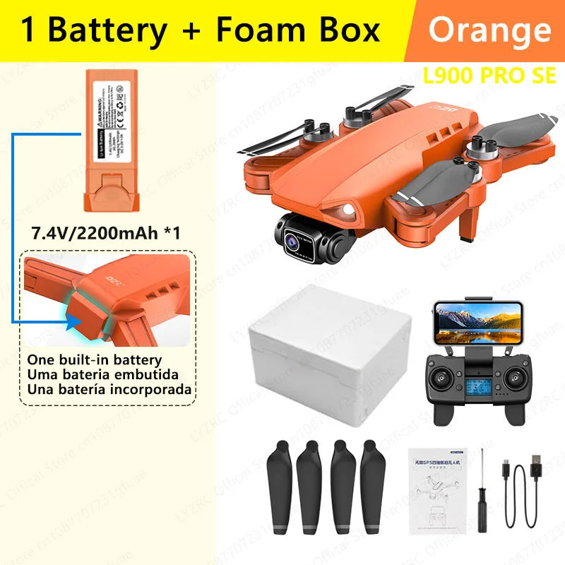 Motor GPS 4K Professional Drone