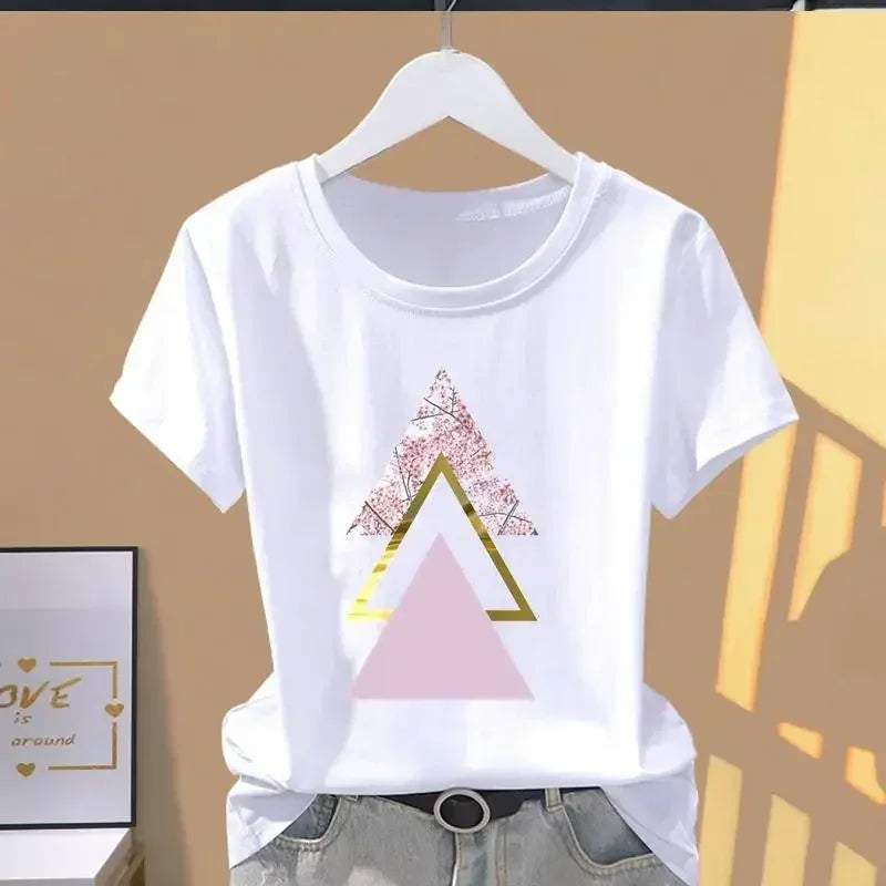 90s Y2k Women's Fashion Casual T-shirt