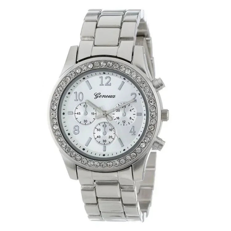 Women Diamond Luxury Wristwatch - Empire P.E