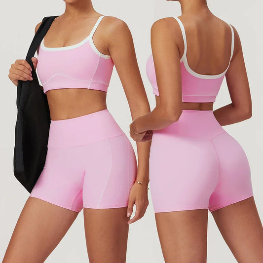 Yoga Set Women Sport Bra and Legging High Waist - Empire P.E
