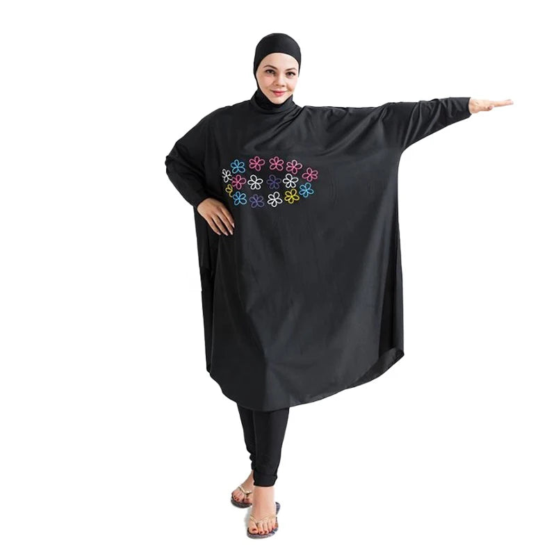 Women's Muslim Burkini Swimming Suit