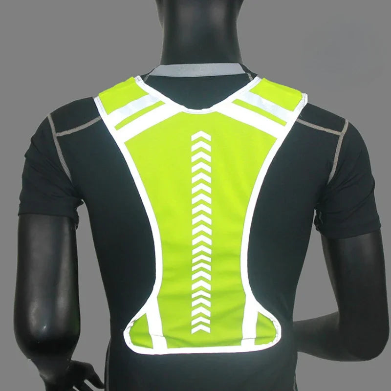 Cycling Reflective Vest High Visibility Safe Jacket