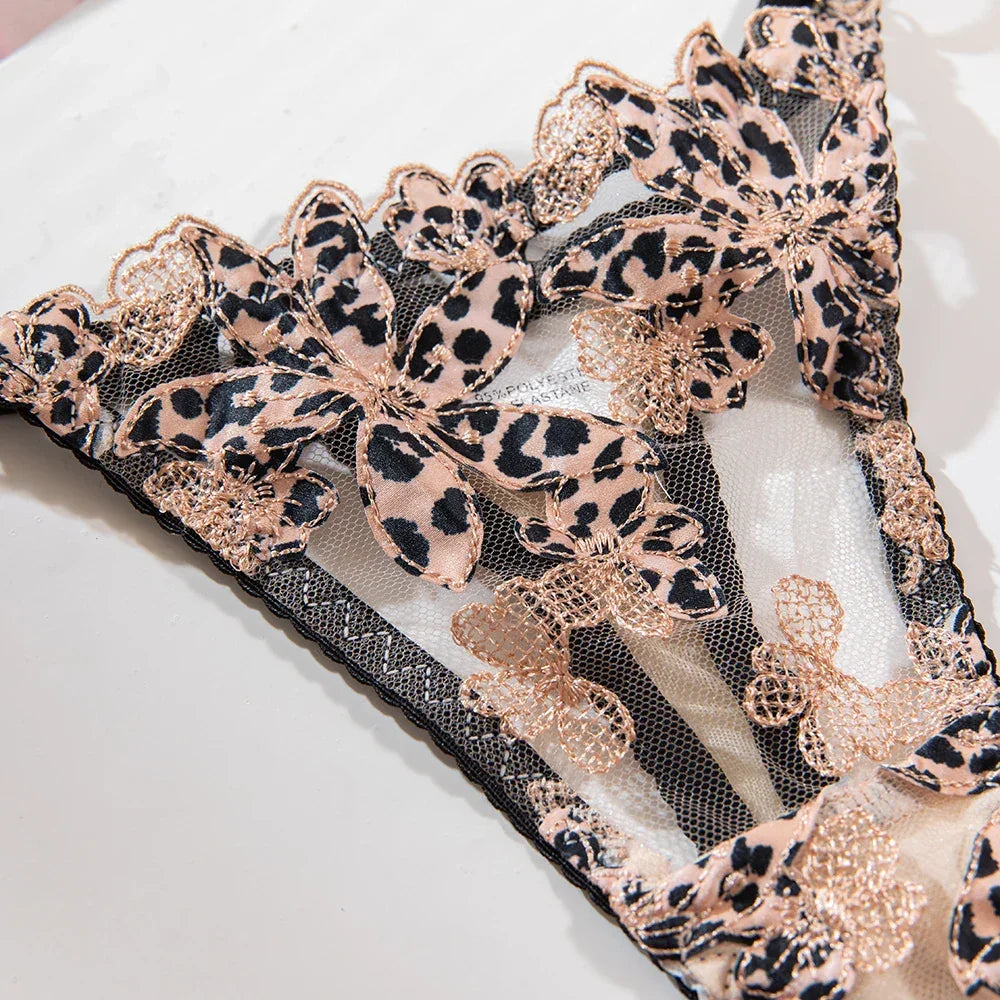 Leopard Print Lingerie Set - Empire P.E