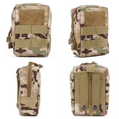 Tactical Molle EDC Pouch Compact Utility Pouch 600D Organizer Tools Bags with Thigh Rig Panel Multipurpose Tool Bag Wasit Bag - Empire P.E