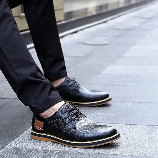 Leather Dress Shoes Men - Empire P.E