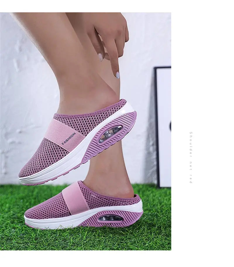 slip-ons without back female sneakers women's sport shoes professional running shoes black sports shoes skor walkx 1229 - Empire P.E