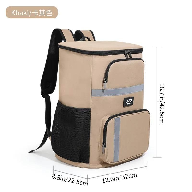 Outdoor Cooler Picnic Thermal Backpacks Insulated Bag Beach Sports Hiking Backpack Camping Lunch Travel Fridge Pouch Picnic Bag - Empire P.E