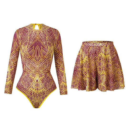 2 Piece Sets Swimsuit And Shorts