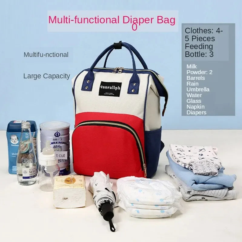 Diaper Bag Backpack Large Capacity Bag - Empire P.E