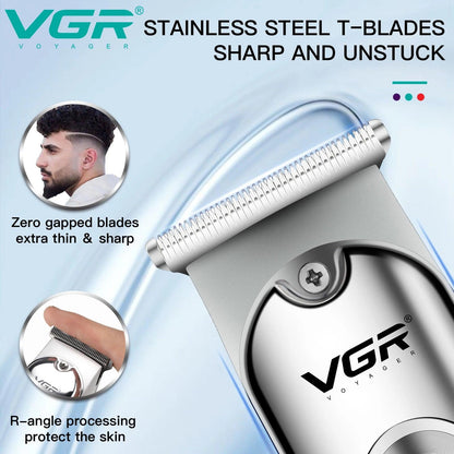 VGR Hair Trimmer Professional Hair Clipper Wireless - Empire P.E