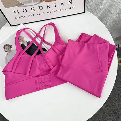 2 Piece Yoga Clothes Women's AthleticWear Gymwear Workout Clothes