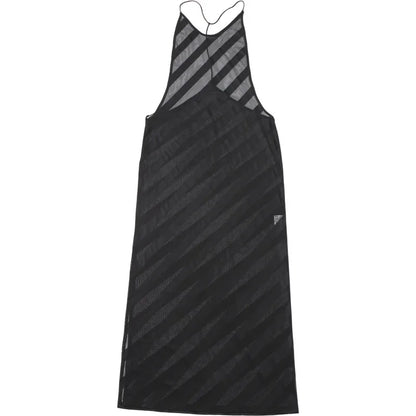 Mesh See Through Sexy Halter Split Dress - Empire P.E