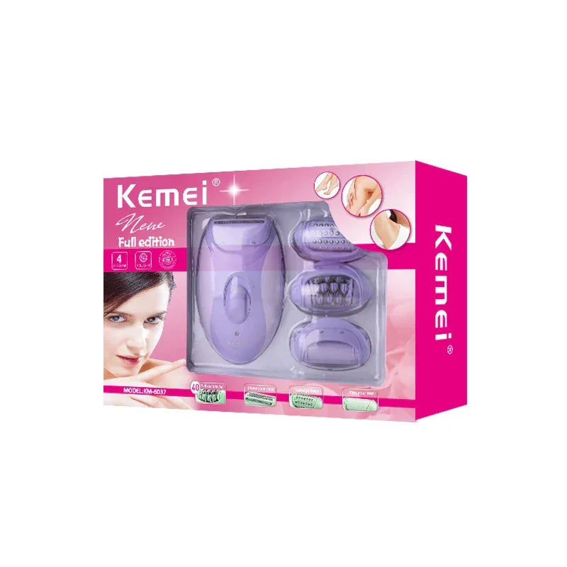 4in1 Women Epilator Electric Shaver Rechargeable - Empire P.E