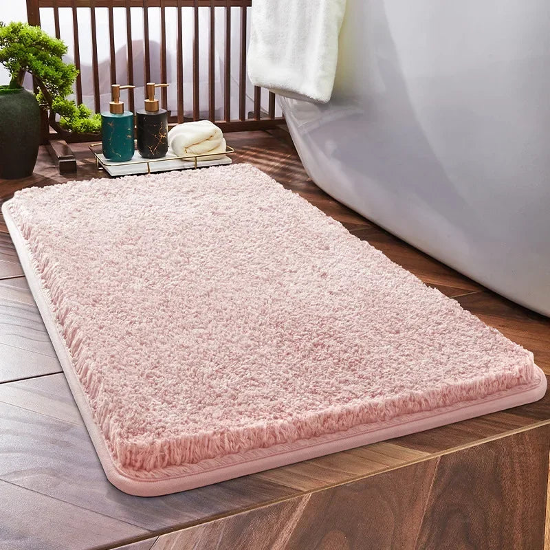 Household Bathroom Foot Mat Thicken Solid Color - Empire P.E