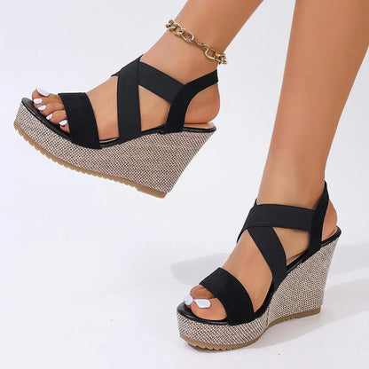 Women's Wedge Waterproof Thick-soled Sandals