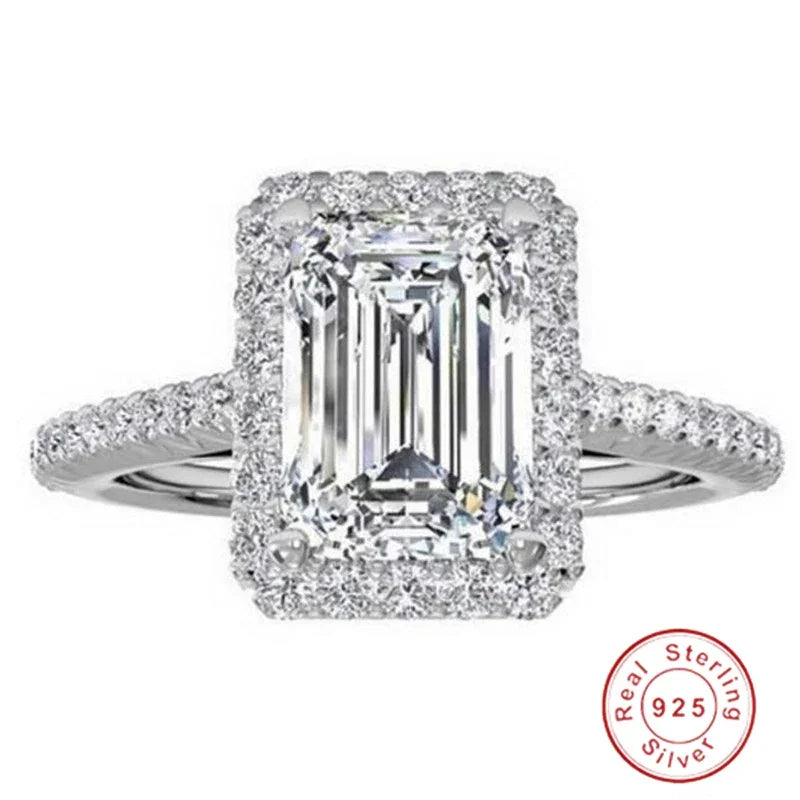 925 Sterling silver Moissanite - Empire P.E