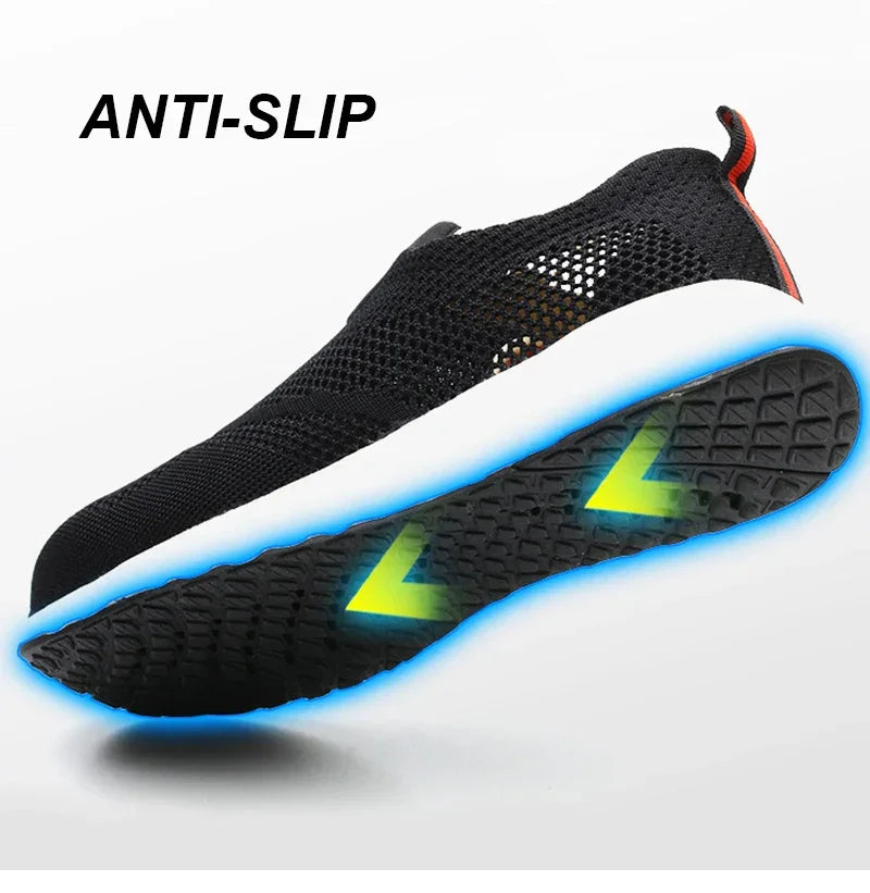 Steel Toe Work Shoes Men Lightweight Breathable - Empire P.E