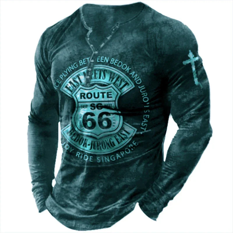 Men's Cotton Graphic T Shirts 3D Print - Empire P.E