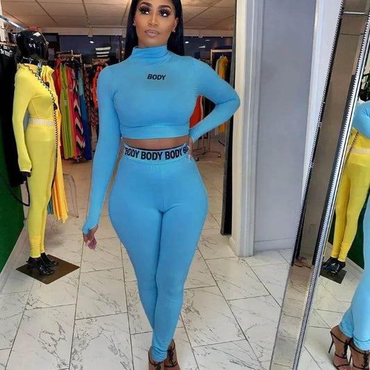 Solid Color Tight Long-sleeved Suit - Empire P.E