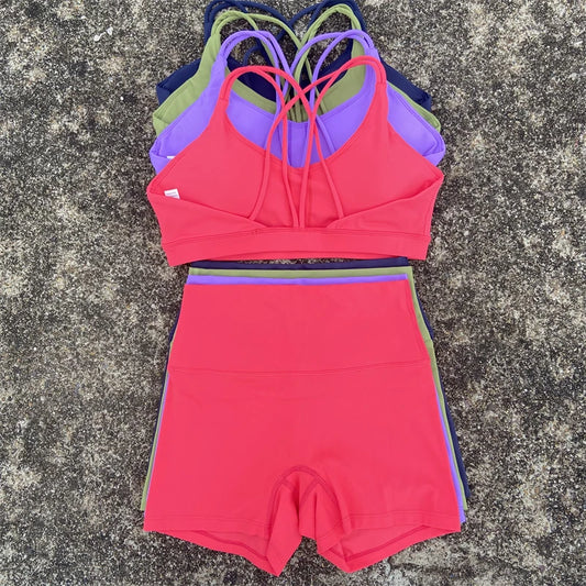 2 Piece Yoga Shorts Set - Empire P.E