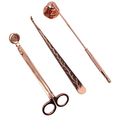 3pcs/set Candle Snuffer Trimmer Hook