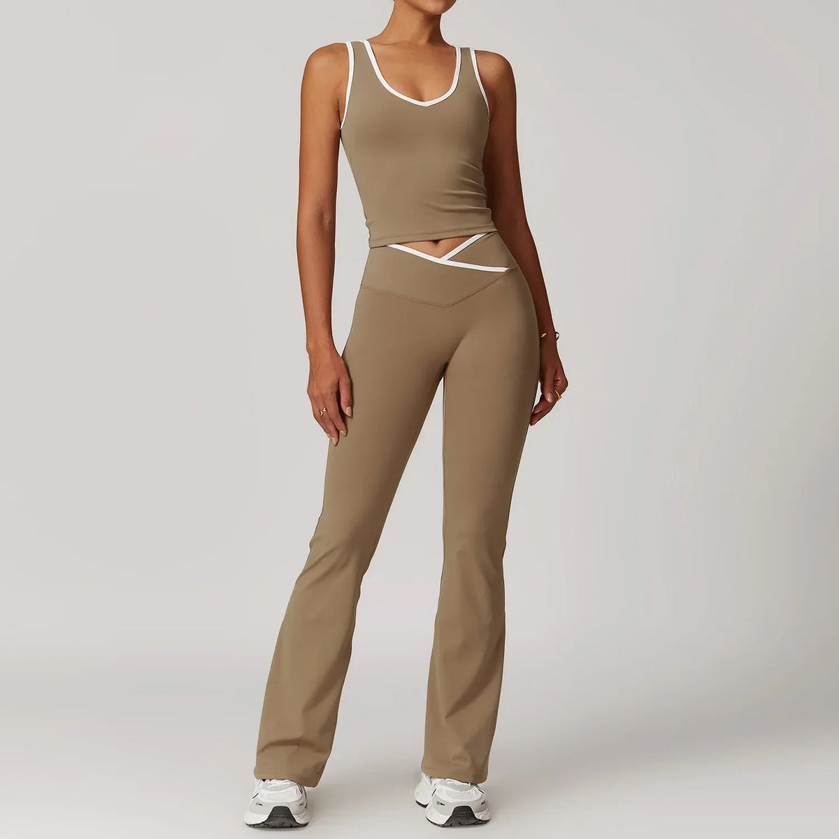 2PCS Yoga Set Women Tracksuit - Empire P.E