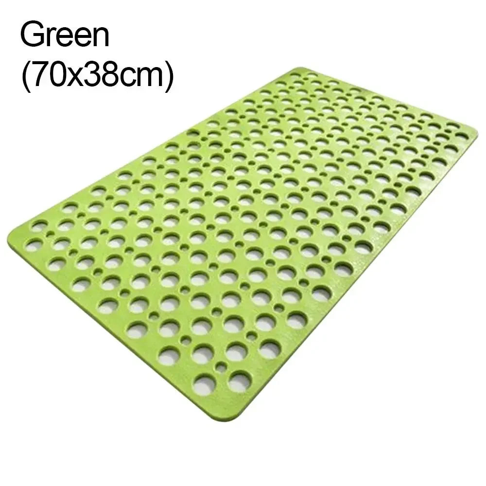 Mould Rubber Anti Slip Bath Mat with Drain Holes - Empire P.E