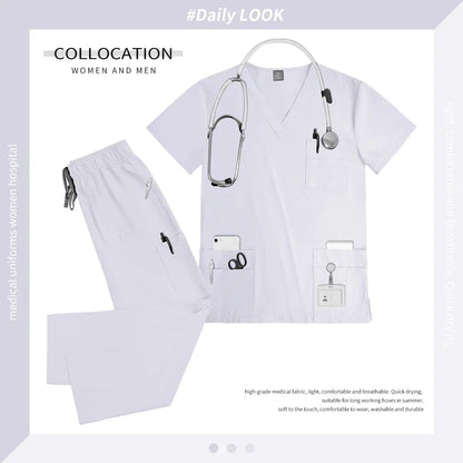 Anesthetist Nursing Uniform Suit