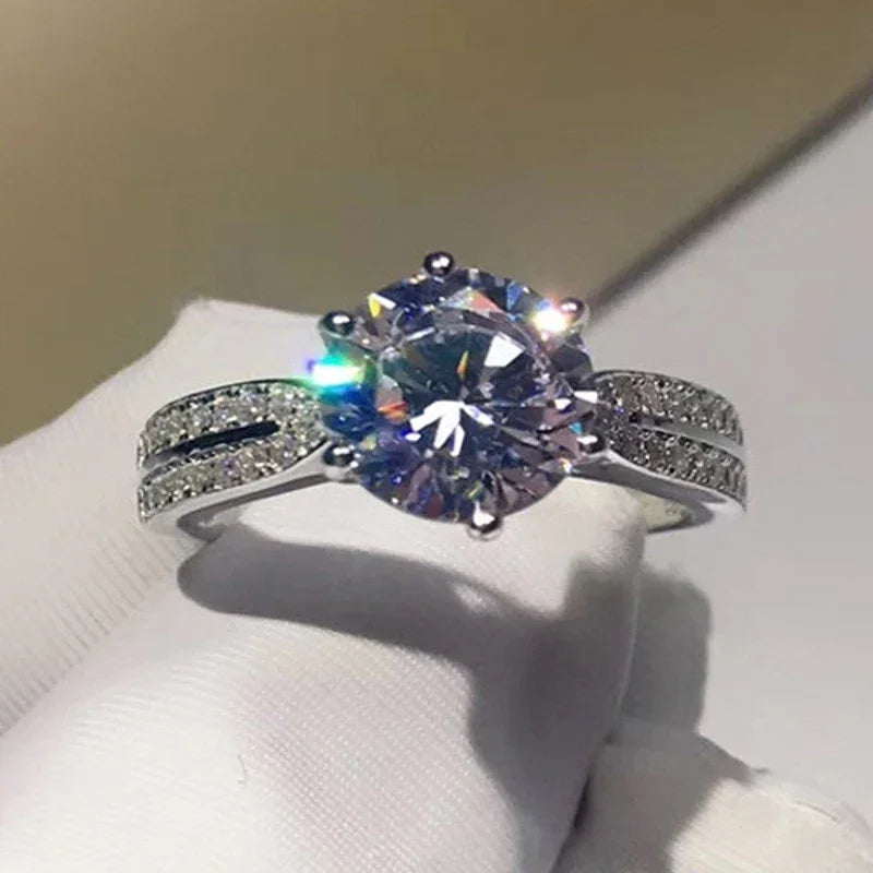 925 Sterling silver Moissanite - Empire P.E