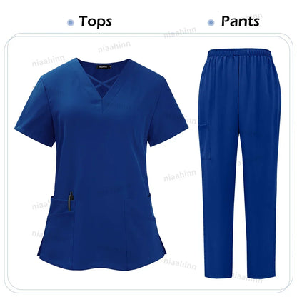 Medical Scrub Uniform Set