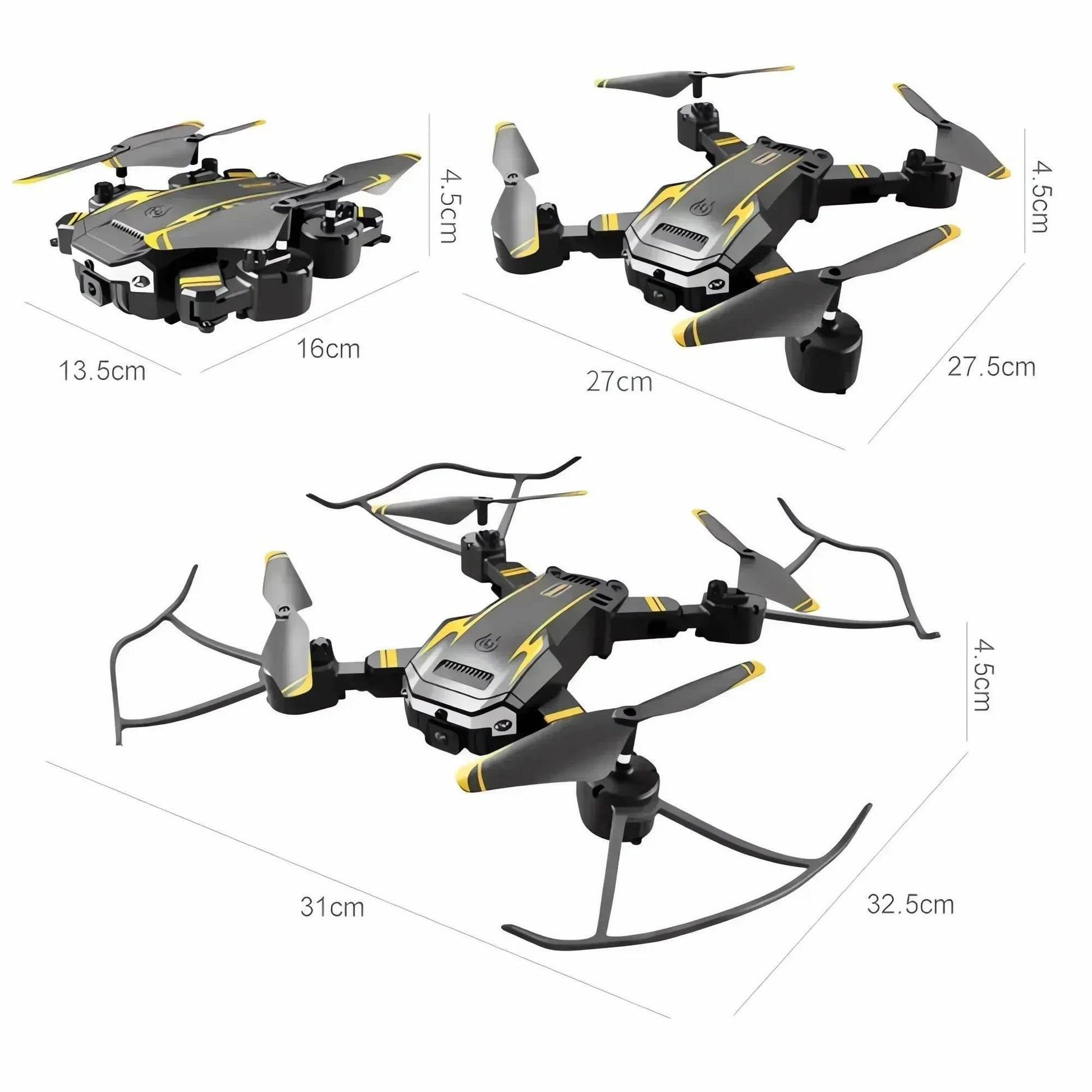 Newest S6 Max 8K Drone Professional Foldable Quadcopter Aerial HD Camera GPS RC Helicopter 10KM Obstacle Avoidance Sell Apron - Empire P.E