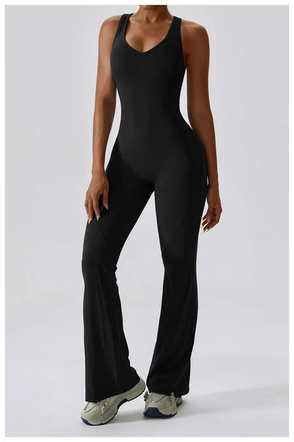 V Jumpsuit Gym Set - Empire P.E