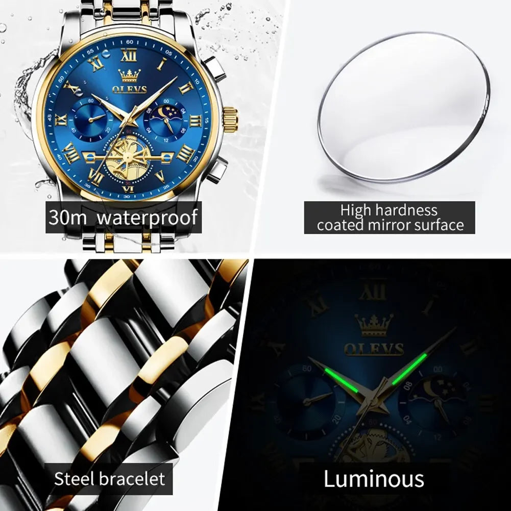 Mens Watches Classic Roman Scale - Empire P.E